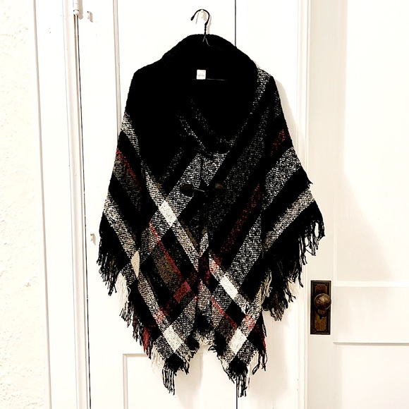 Cracker Barrel Plaid Poncho | Poshmark